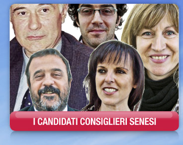 I candidati consiglieri senesi